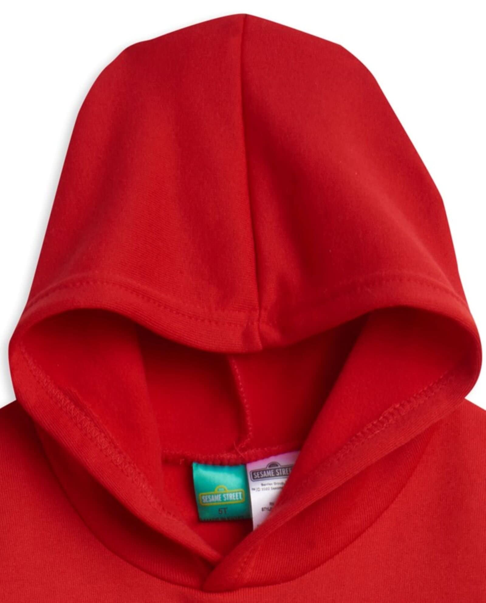 Sesame Street Elmo chłopięca bluza z kapturem i spodnie, zestaw strojów