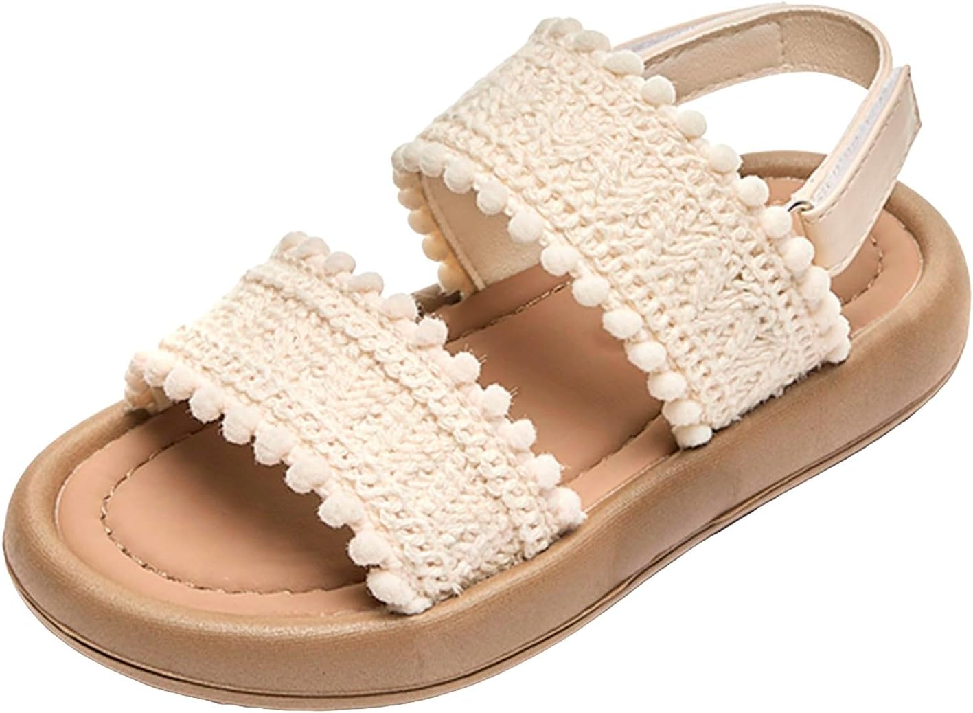 Girl Sandals Durable Little Girl Sandal Princess Costume Summer Dress Shoes Summer Shoes for Indoor Outdoor