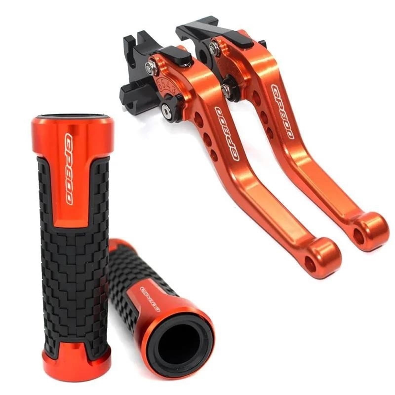 Poignées moto et ensemble levier frein embrayage GP800 - 2