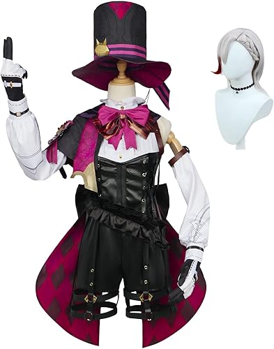 Miniatura 351 de Weixu Disfraz de cosplay de todos los personajes, traje de uniforme de Halloween, traje de carnaval para mujeres y hombres