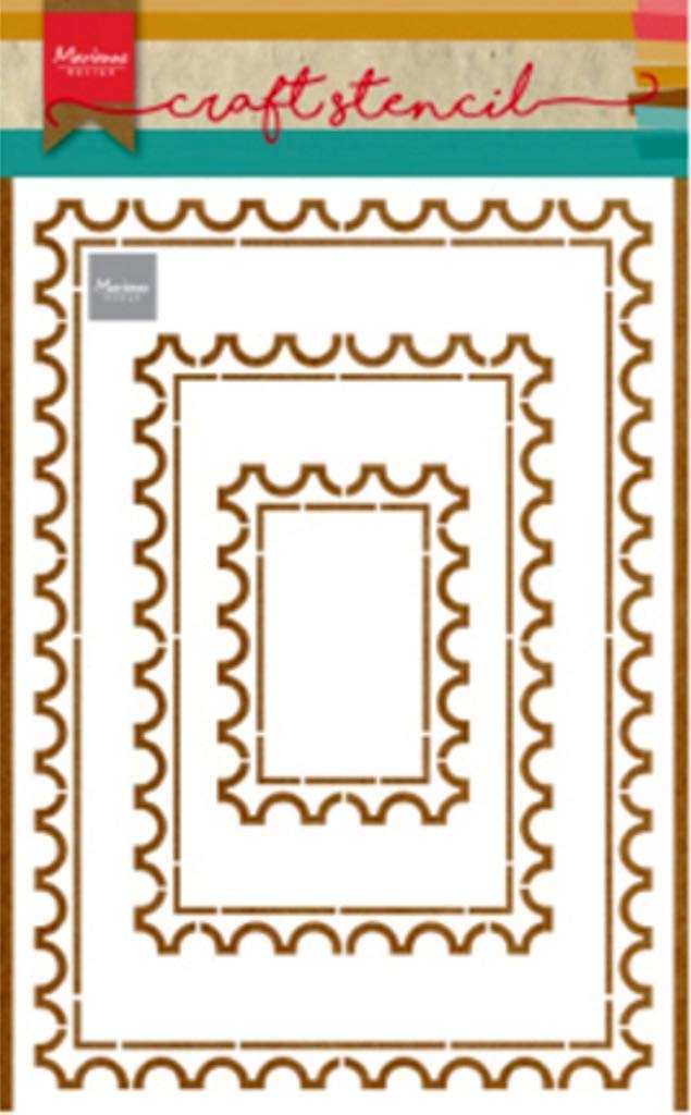 Marianne Design Craft Stencil, Mylar, Opaque, Medium