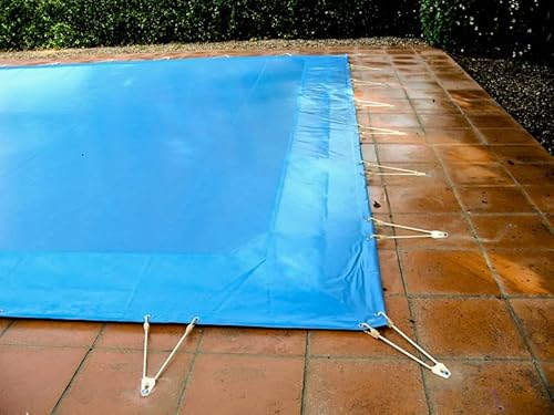 MAGMA 10 Befestigungsringe für Ankerschrauben Poolplane – Verankerungen für elastische und Spanner – Befestigung von elastischen Seilen – Markisen, Hüllen, Camping, Geschäfte, Zelte (weiß)