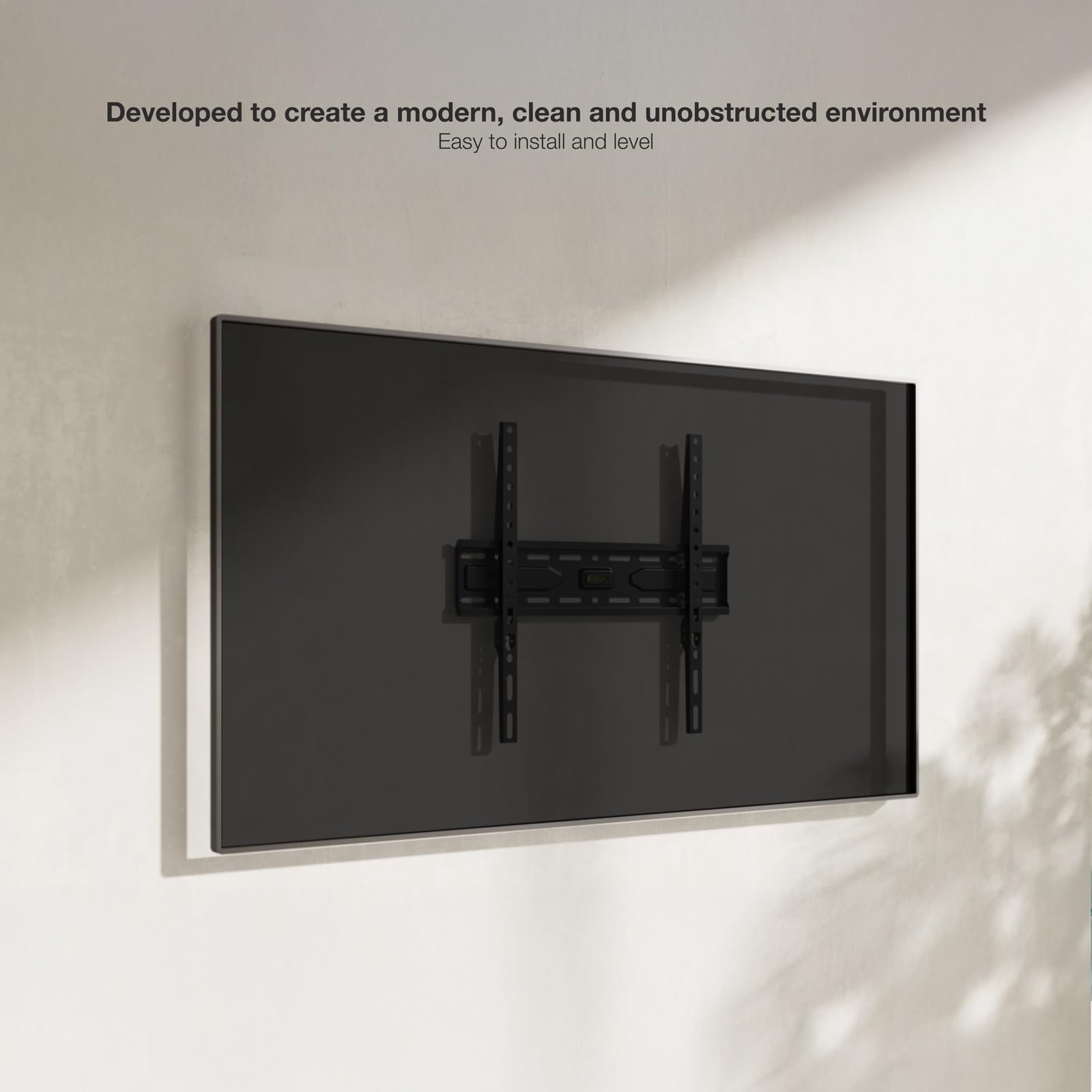 TOOQ LP1030F-B - Soporte Fijo de Pared para Pantallas 37"-70", Negro — view 4