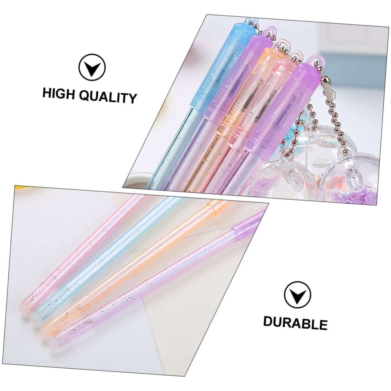 SHINEOFI 30pezzi Pz Penne Con Ciondolo Creativo Stile Assortito Penne Neutre Adorabili Per Scrittura e Disegno Materiale Di Alta Qualità