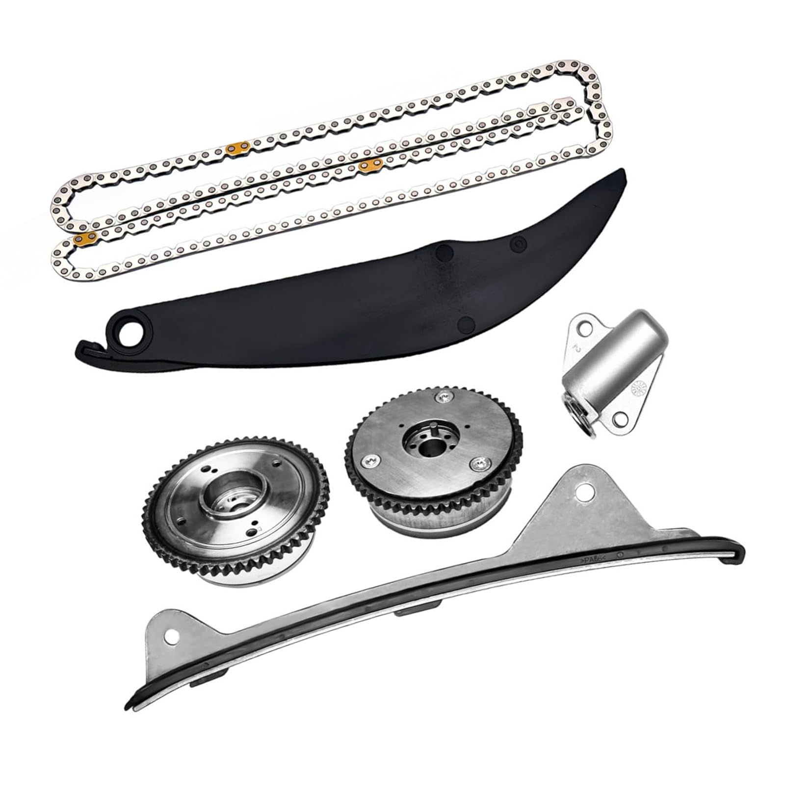 Catena di distribuzione dell'acciaio inossidabile stabilito 24300-2E000 per la catena di distribuzione automobilistica dell'acciaio inossidabile della sostituzione del motore