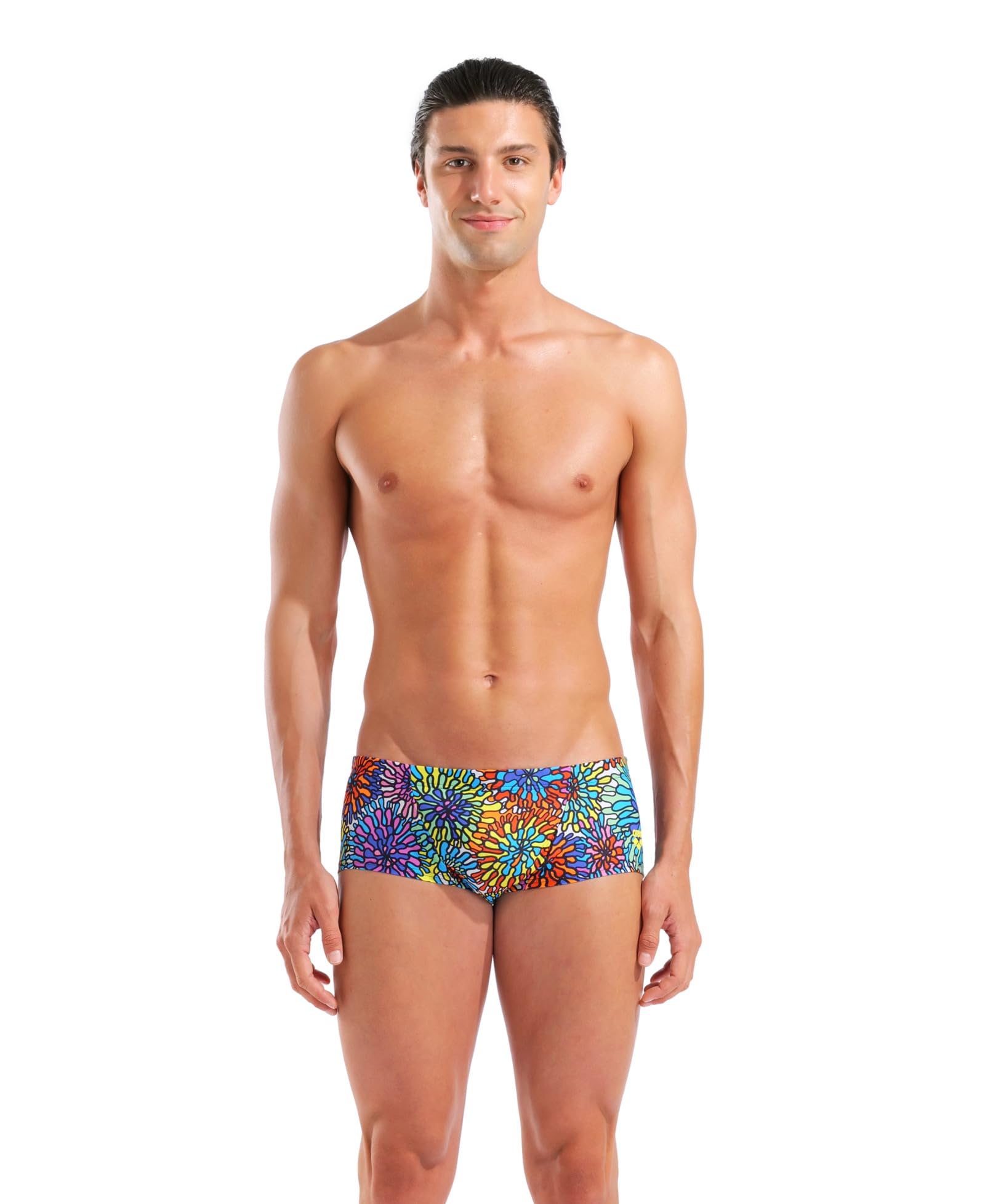 Arena Performance Summer Blossom Collection Garden Low Waist Swim Short Intensive Swimming Costume a Slip Uomo (Pacco da 1)