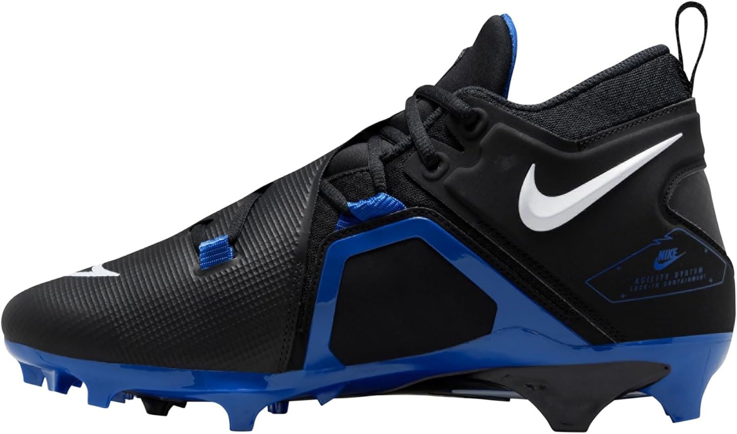 Nike Alpha Menace Pro 3 Black/White Game Royal Sz11