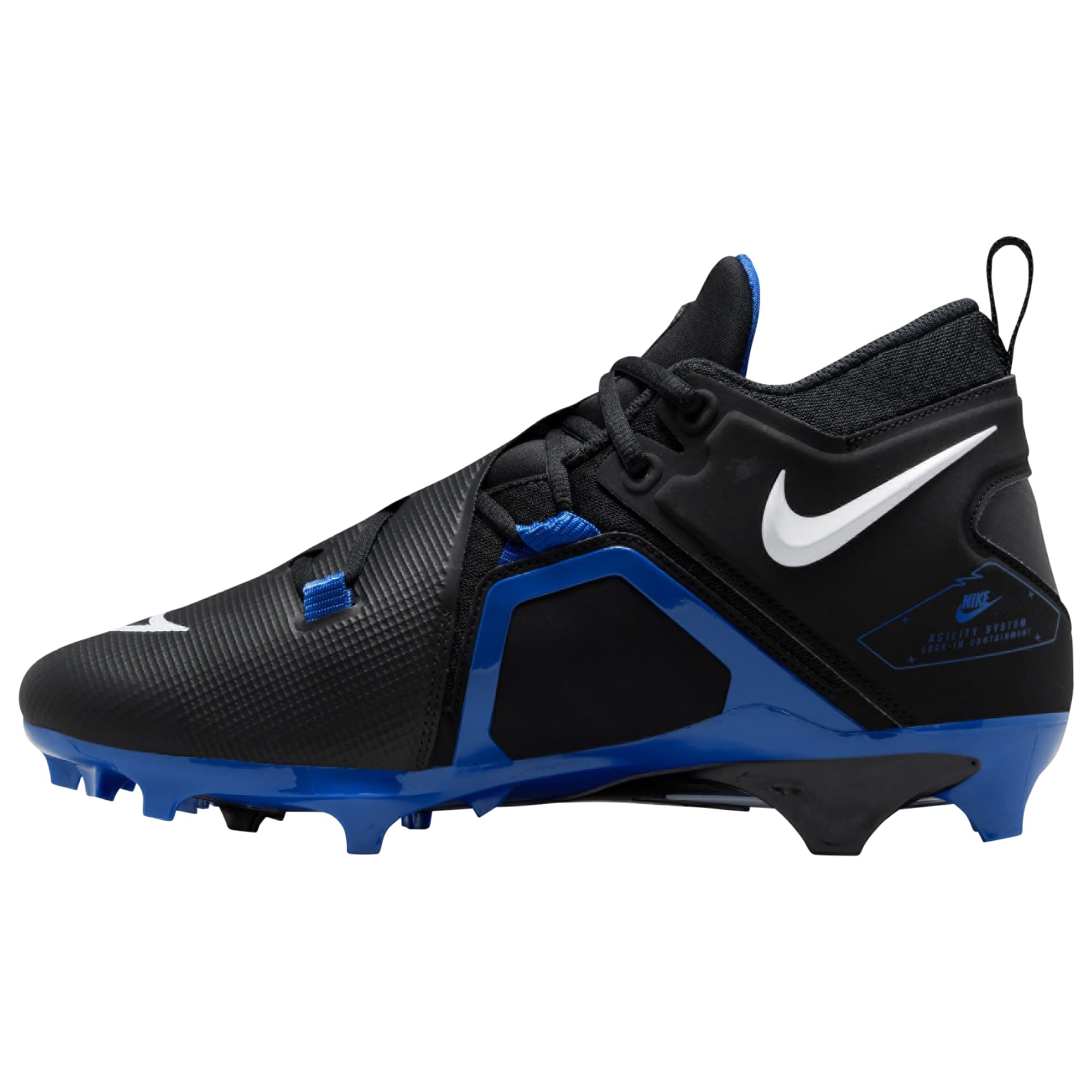Nike Alpha Menace Pro 3 Black/White Game Royal Sz11