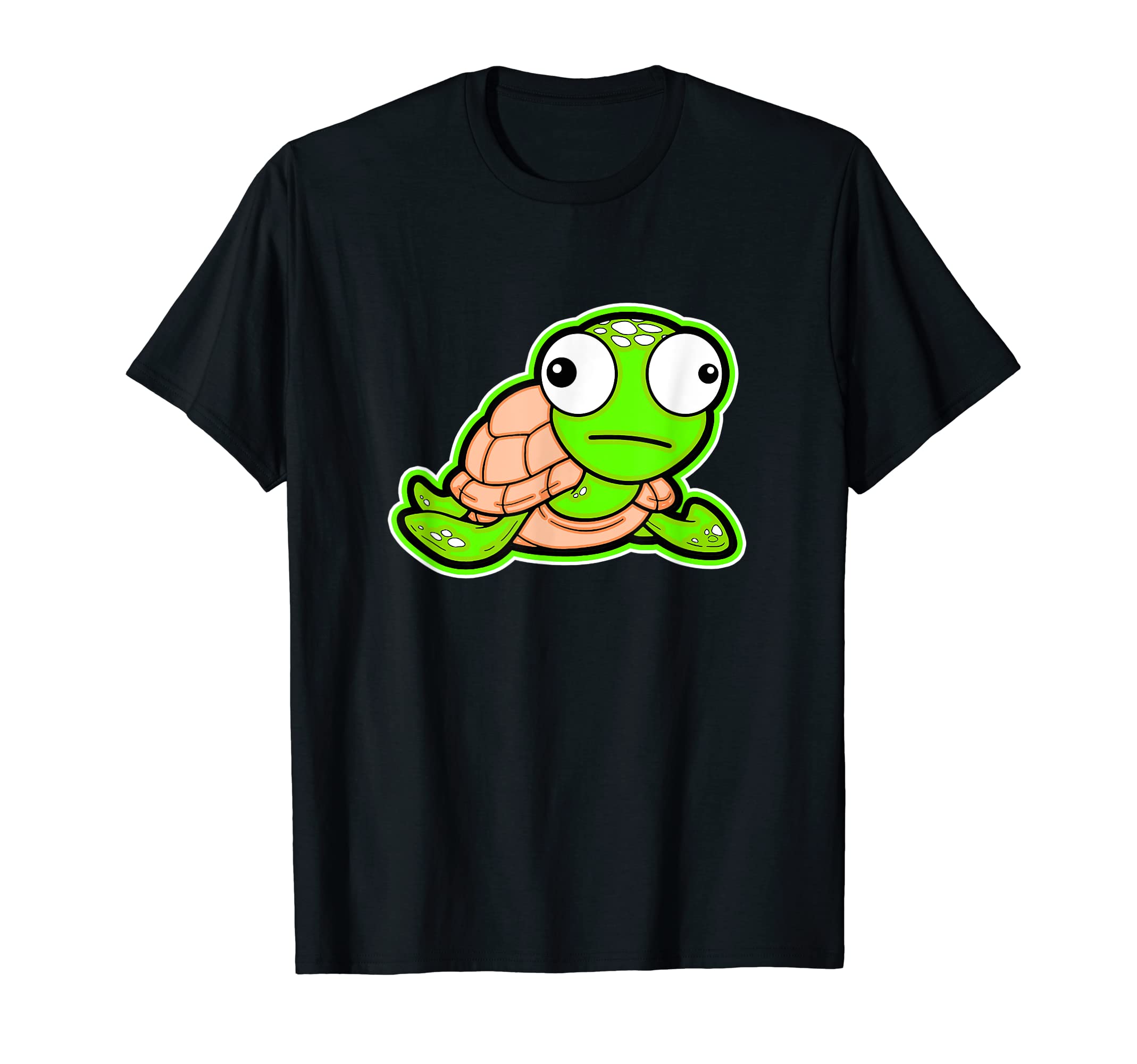 Cute Turtle T-Shirt Tortoise Funny Goofy Turtle Tshirt T-Shirt