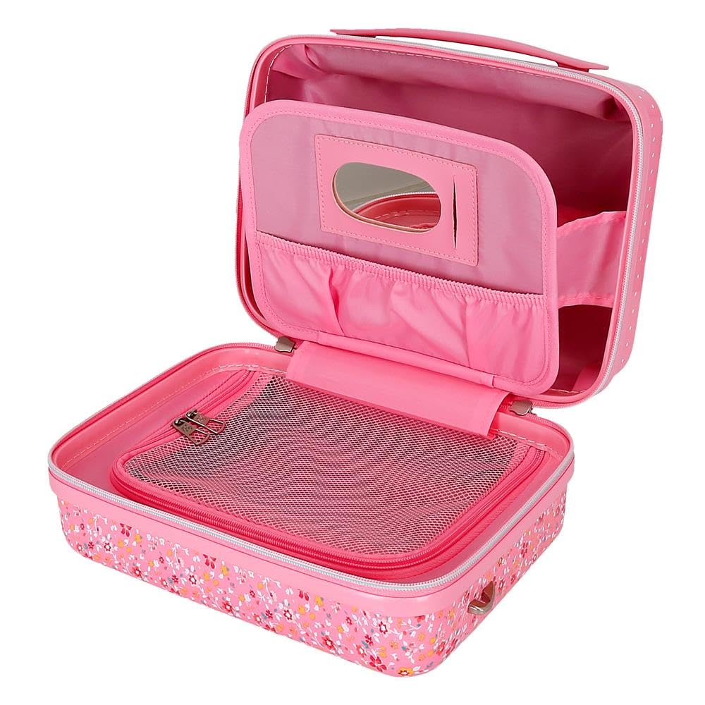 Pepe Jeans Alenka Rosa Nececer Adaptable Rosa 29x21x15 cms Rígido ABS 9,14L 0,83 kgs by Joumma Bags