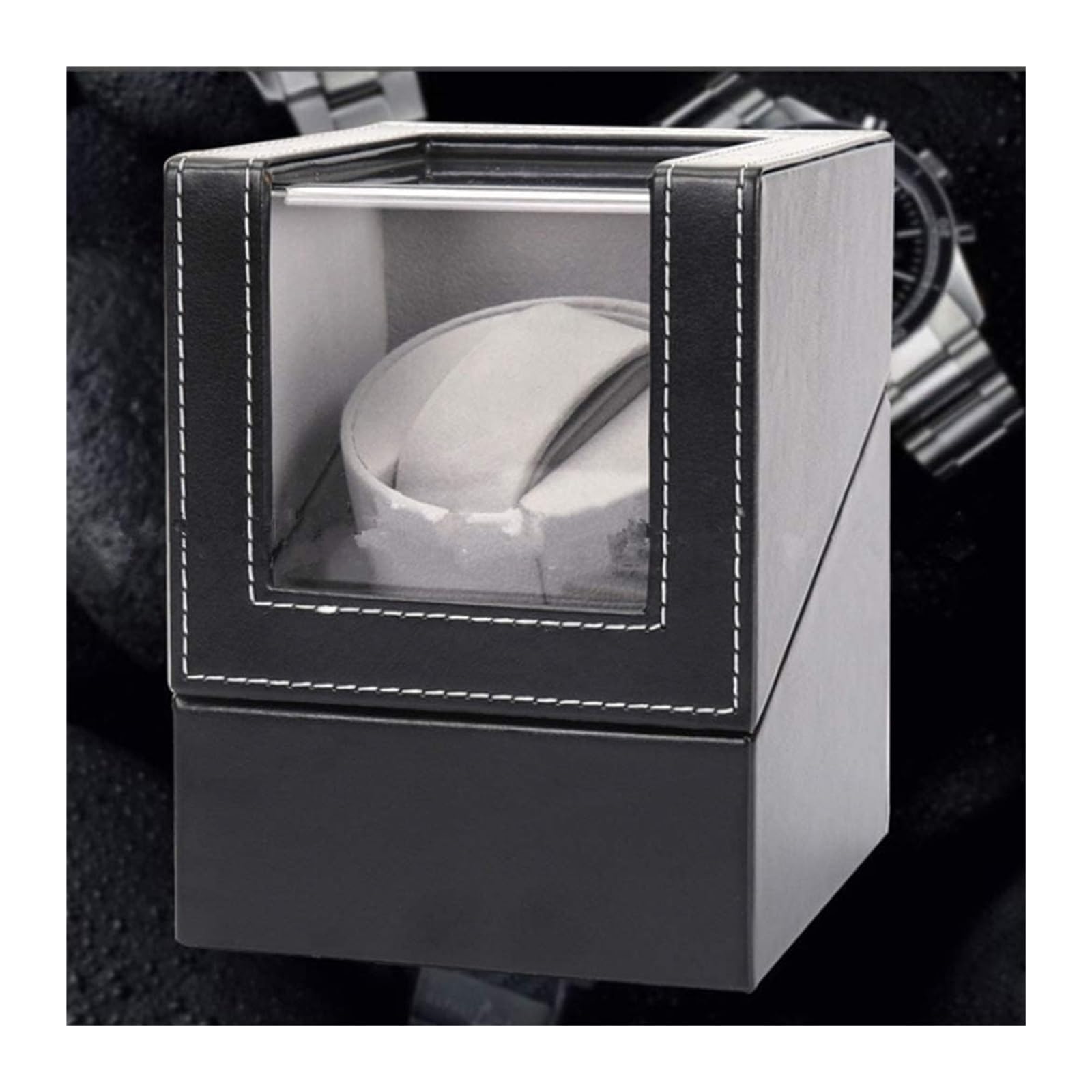 Boîte De Montre Rouleau Boîtier De Montre Support De Montre Enrouleur De Boîte Rotation Automatique Moteur De Chaîne D'enroulement Mécanique Électrique Rotatif Shaker Enrouleur Boîtier De Montre