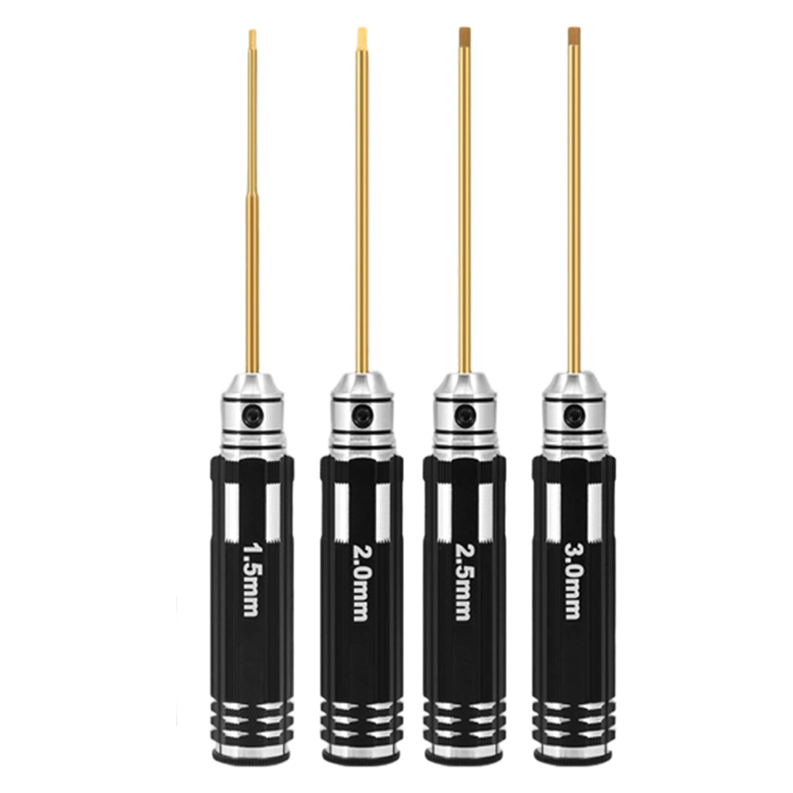 Accuracy Hexagonal Tool Set Aircraft Repair Equipment Model Gear for and Airplanes Maintenance Includes 4 Size Model Gear Tiny Hexagonal Screwdriver