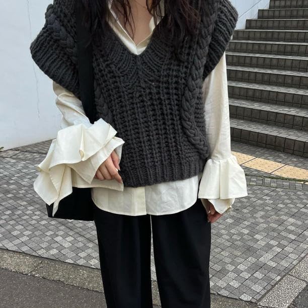 Amazon.co.jp: ETRE TOKYO エトレトーキョー 同型 フリルカフスシャツ  