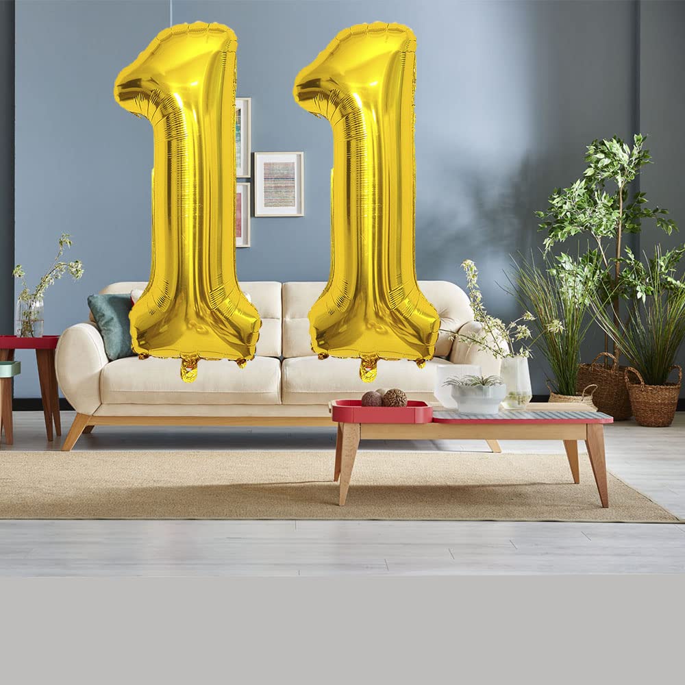 Amazon | 40インチ 11 数字バルーン 11 誕生日バルーン 数字11