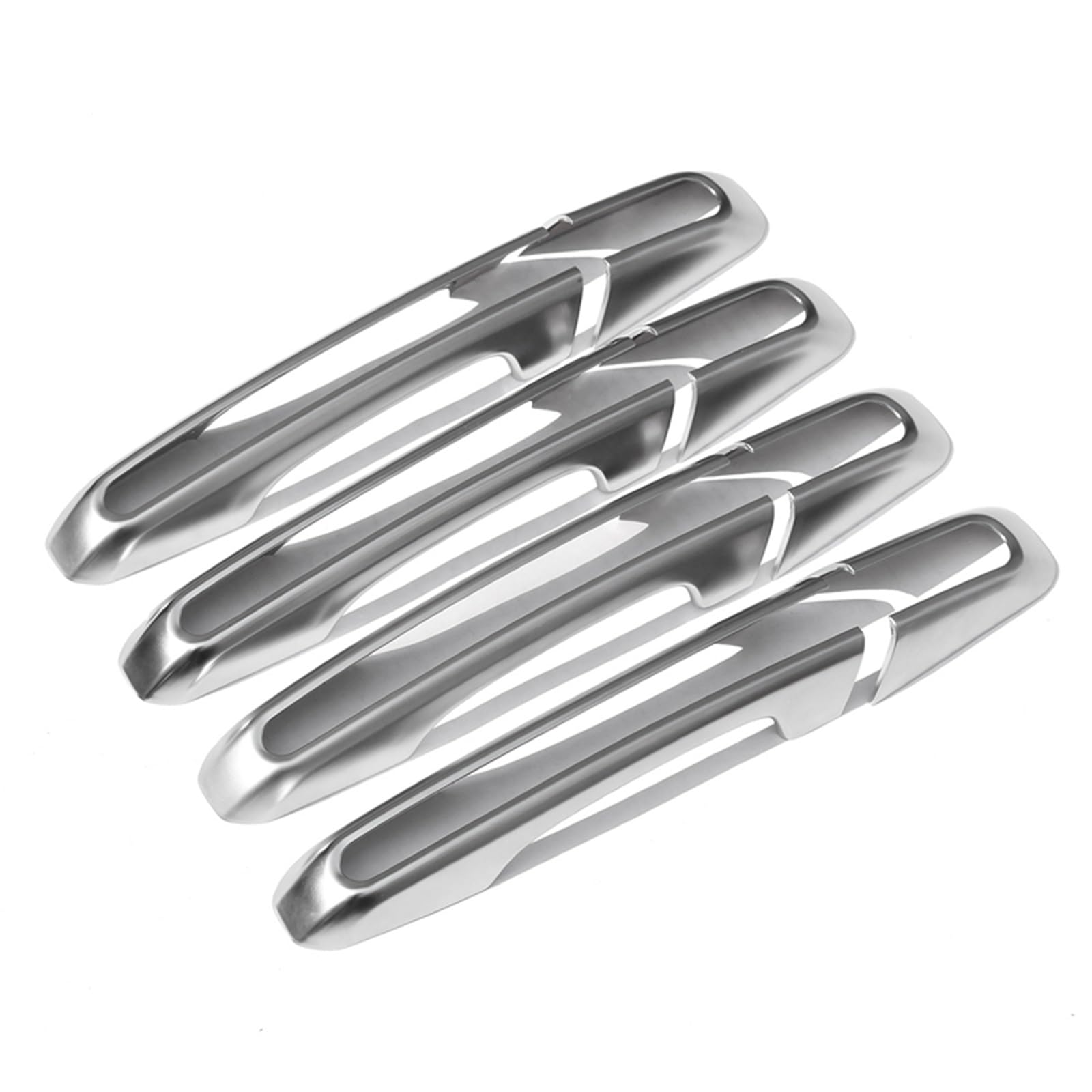 Zhauyorv Silver Gray Door Handle Covers Compatible With Land Rover Discovery L462