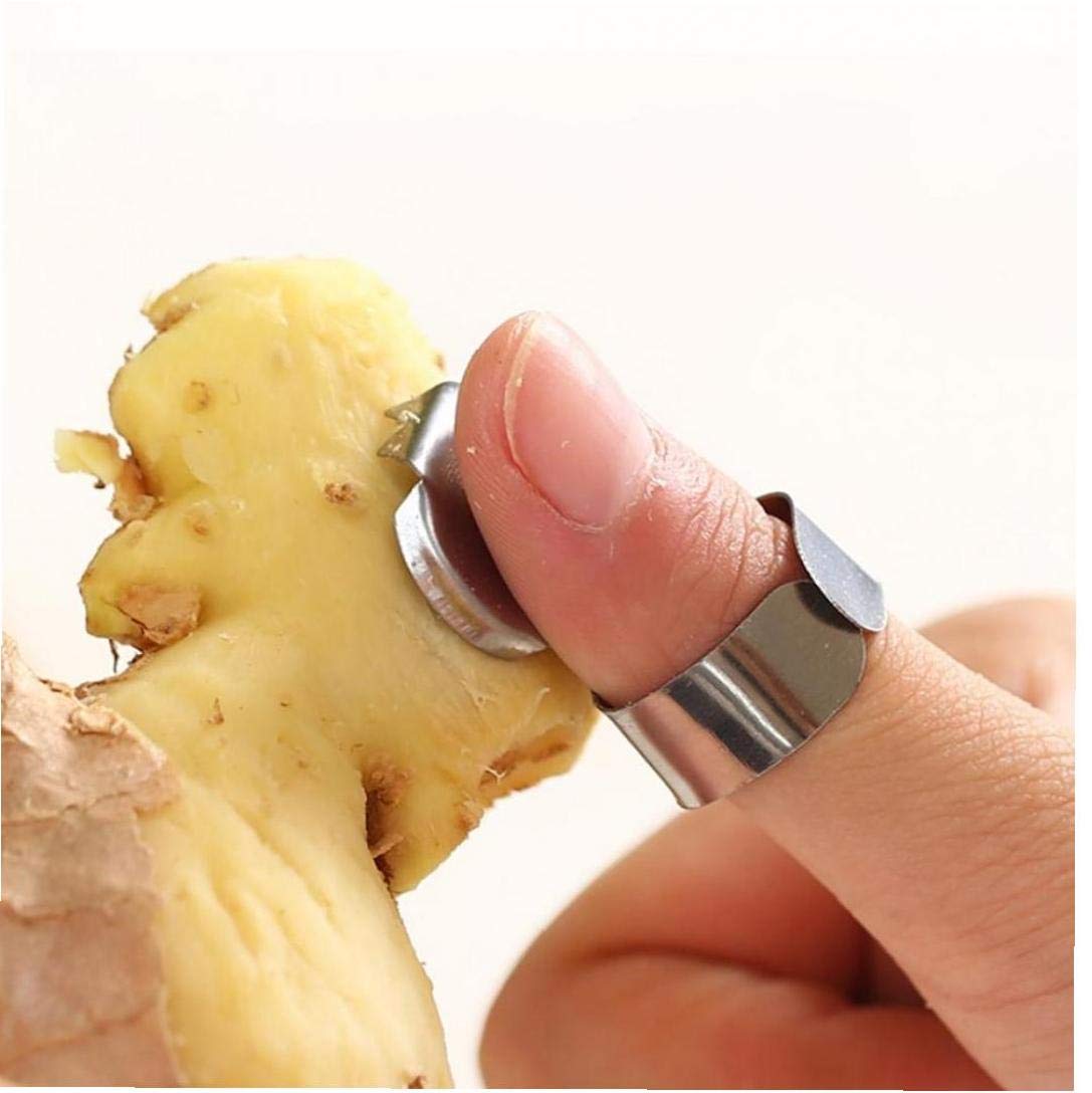 Byfri Stainless Steel 1Pc Kitchen Accessories Fruit And Vegetable Garlic Chestnut Ginger Peeler Peeling Ginger And Garlic For Kitchen Gadgets