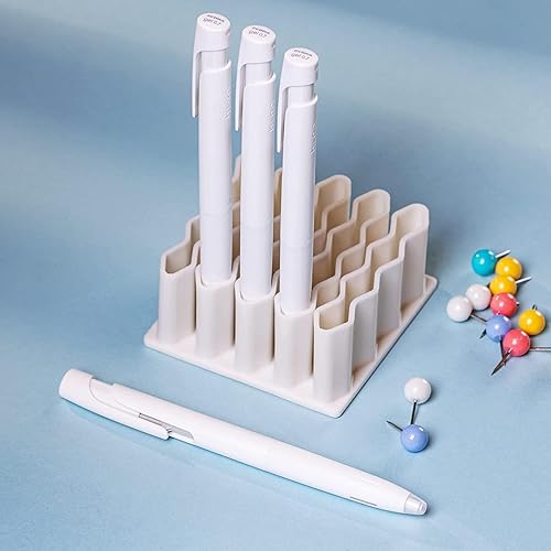 Miniatura 8 de Zebra Pen bLen - Bolígrafo de gel retráctil, barril blanco, punta media, 0.028 in, tinta azul, 2 unidades (41422)