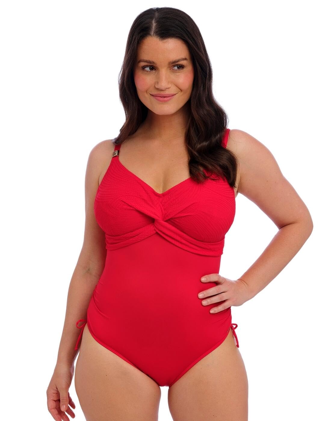 Fantasie Women's Red Ottawa Swimsuit In 38E