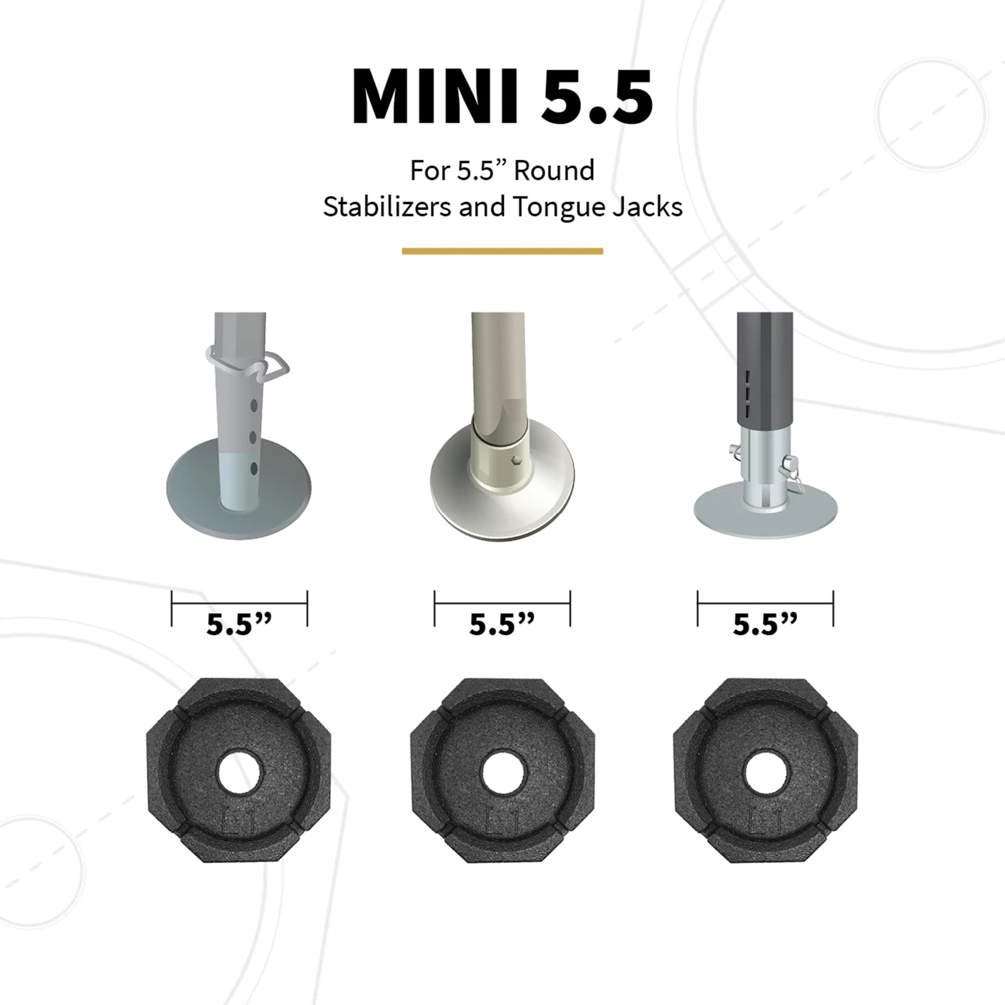 Amazon.com: SnapPad MN5SP4 Mini Anti Slip Rubber Permanent Truck