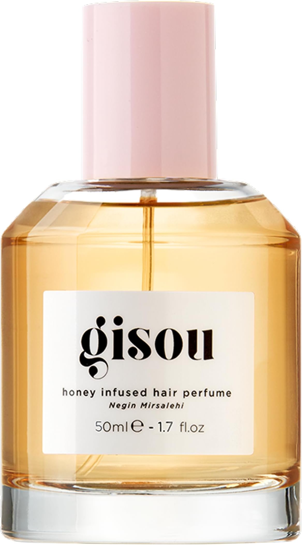 Gisou Honey Infused Hair Perfume – Long-Lasting Hair Fragrance with Mirsalehi Honey & Argan Oil, Wildflower Honey scent, 1.7 Fl Oz
