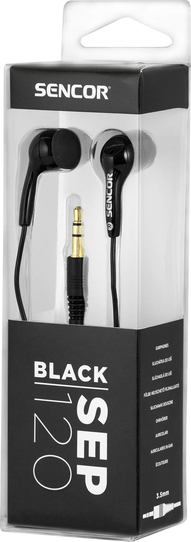 SENCOR SEP 120 In-Ear Headphones Black, rose, M - Image 3