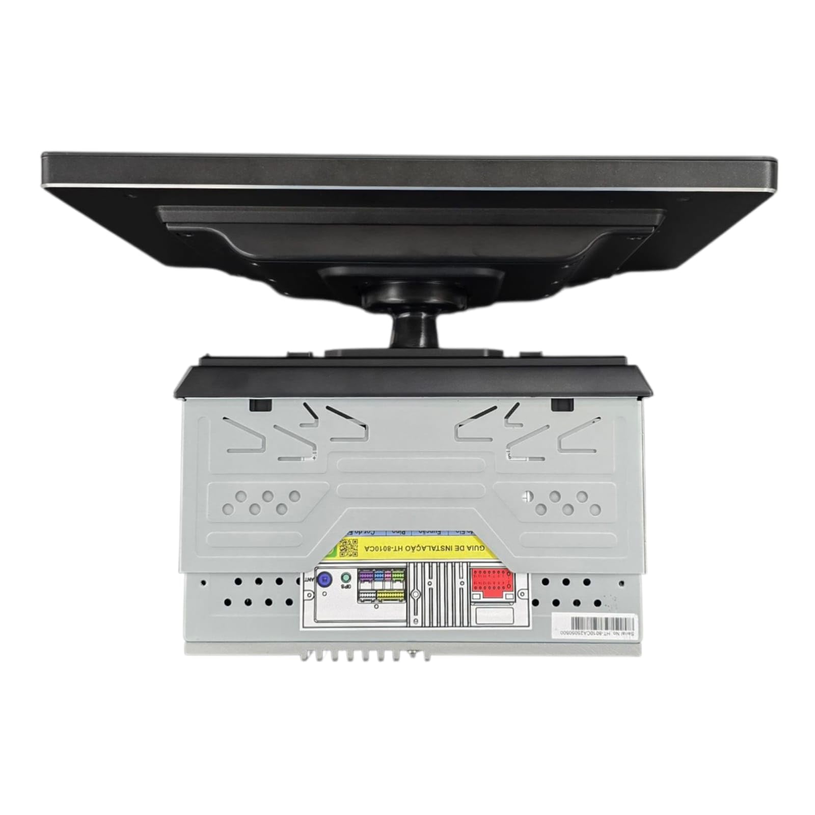 HT-8010CA CENTRAL MULTIMÍDIA FRENTE DESTACÁVEL, TELA ROTATIVA E
