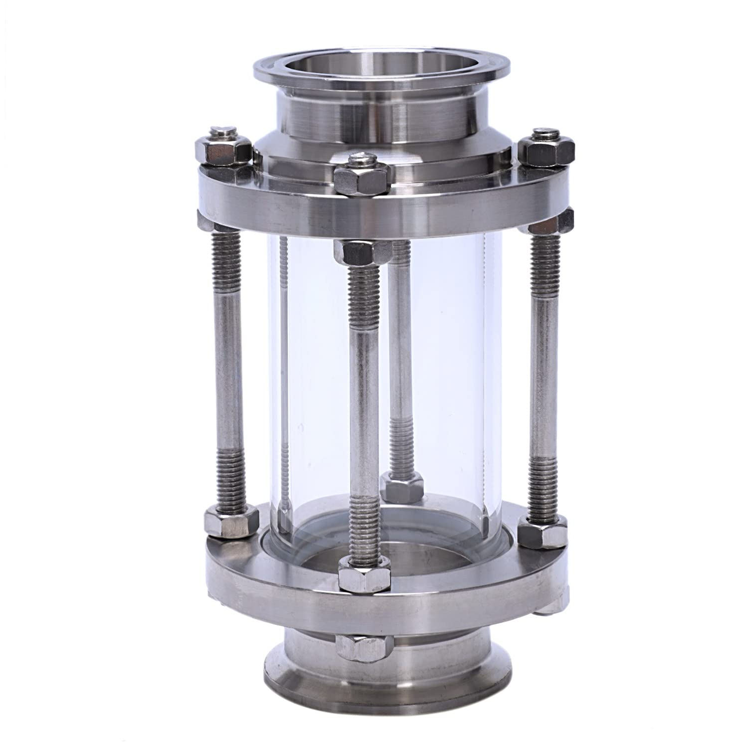 Wziernik z końcówką zaciskową, prosty wziernik sanitarny SUS316 2-calowy typ zacisku (rura OD 51 mm)