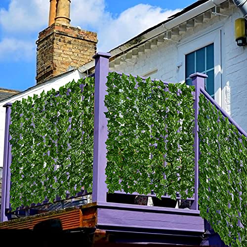 Dearhouse Artificial Ivy Privacy Fence, 157.5X39In Artificial Hedges Fence And Faux Ivy Vine Leaf Decoration For Outdoor Decor thumb #5