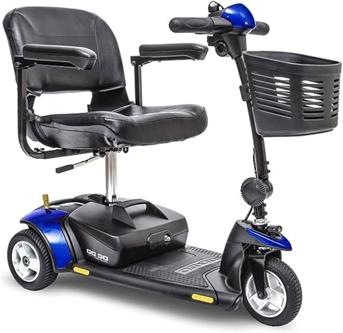 Miniatura 2 de SC40E, Elite Traveller, insertos de cubierta roja y azul, 3 ruedas, 12 amperios