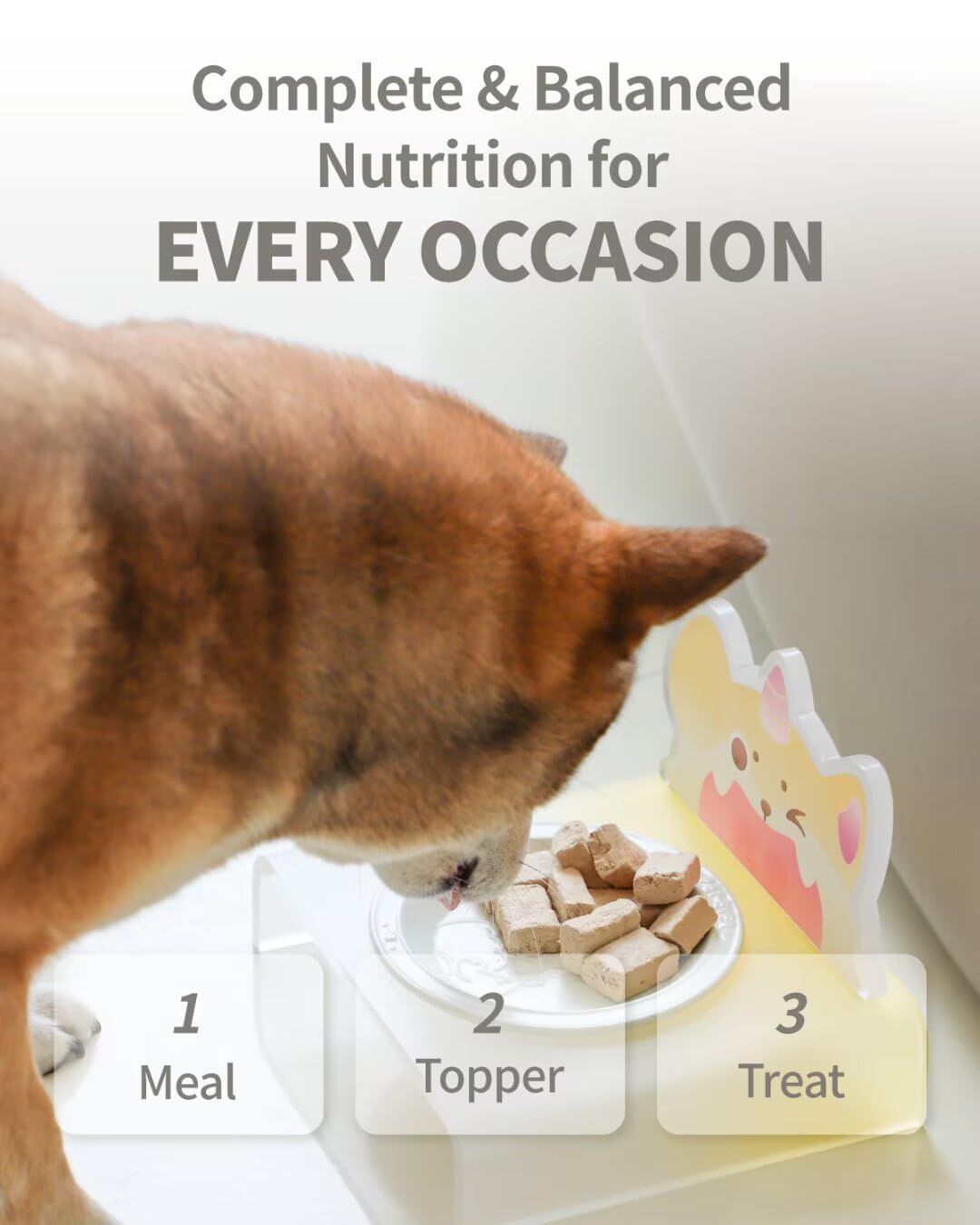 Dog Freeze-Dried Dog Food (Duck Recipe - 14 onzas)