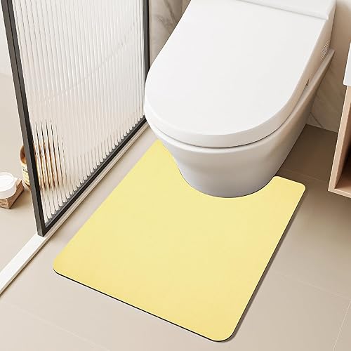 Miniatura 42 de Tapete de baño pequeño de secado rápido, antideslizante, lavable, delgado, absorbente, se adapta debajo de la puerta, tapete de baño perfecto para