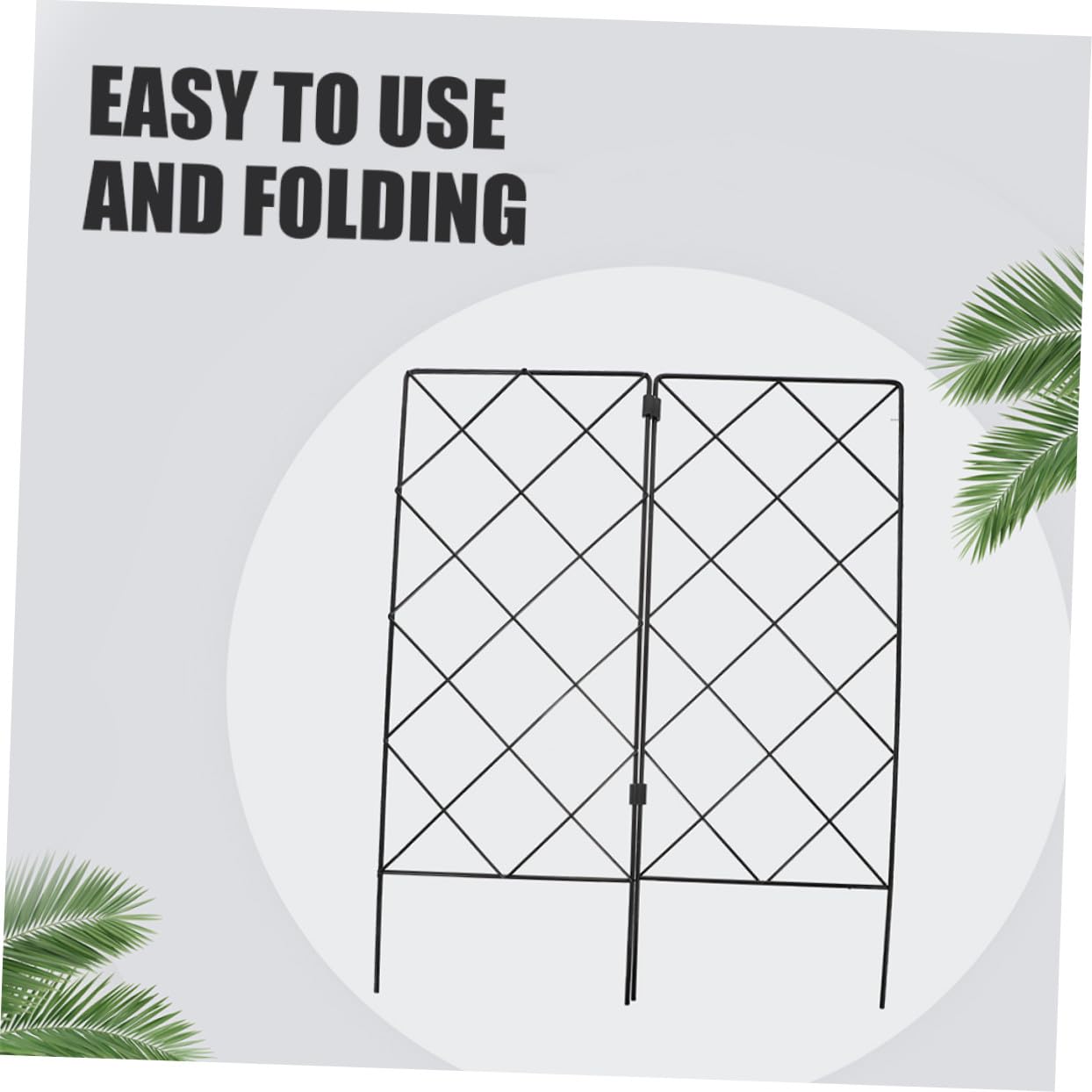 TOYANDONA 2pièces Lot de Treillis pour Plantes Grimpantes de Jardin Support pour Plantes Pot Treillis Décoratif pour Intérieures Jardin