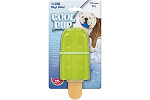 Cool Pup Toy, Large, Popsicle, Green