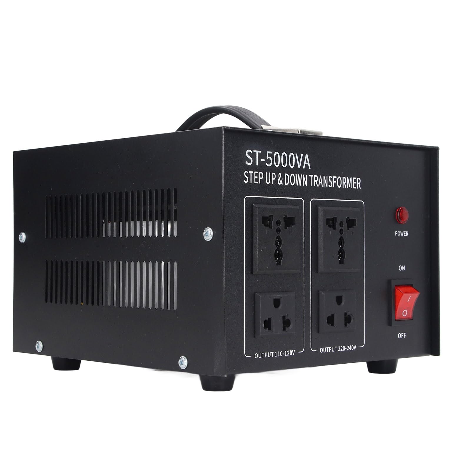 Generic Transformateur de Tension Puissant Convertisseur Step Up 5000W Réglable pour l'alimentation électrique dans les Laboratoires et les Industries Scientifiques (Prise UE)
