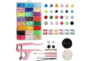 YUSBUTON T5 Plastic Snaps for Fabric and Repairs