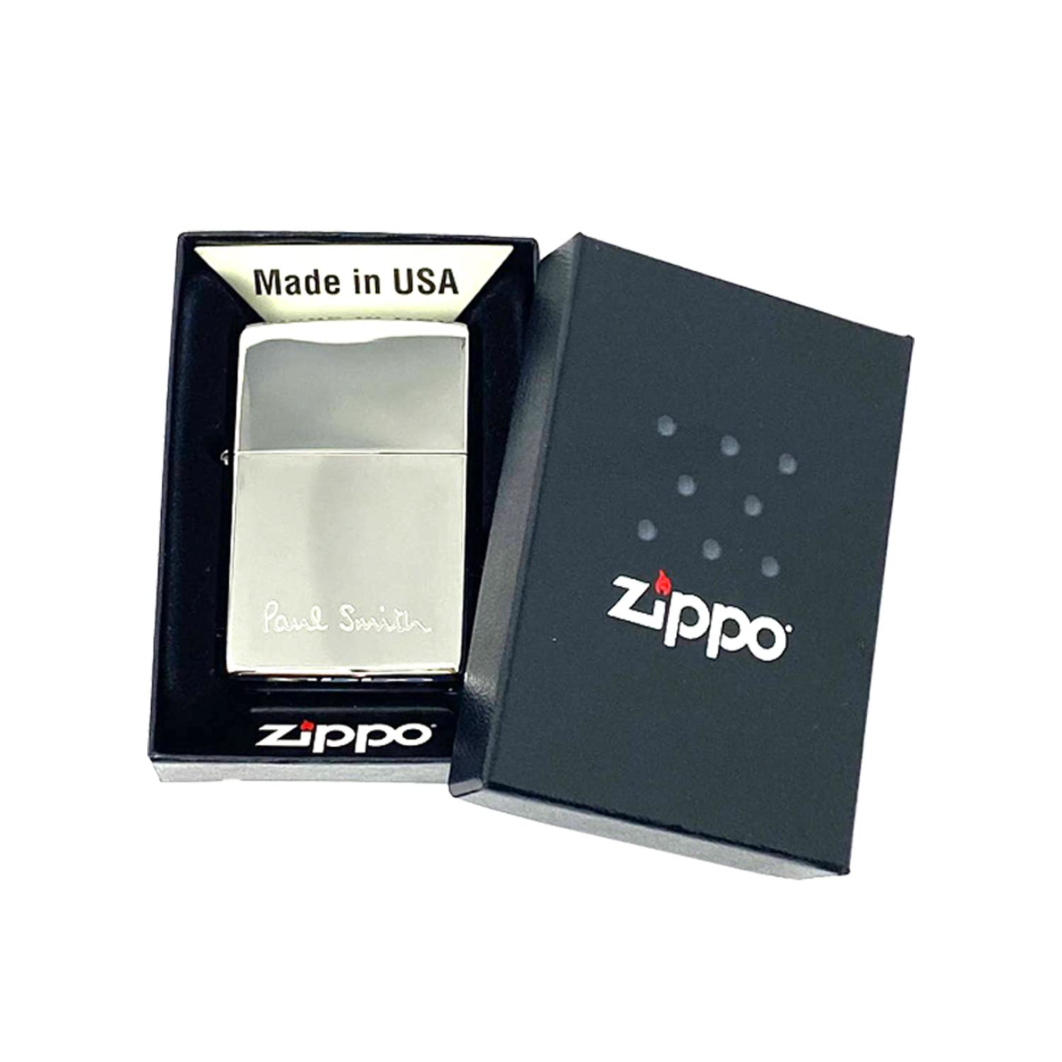 Amazon.co.jp: [ポールスミス] [セット品] Paul Smith ロゴ zippo