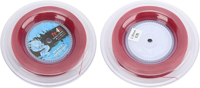 Raqueta de Tenis Polyester Roja 1.3mm 200m para Entrenamiento Amateur miniatura 2