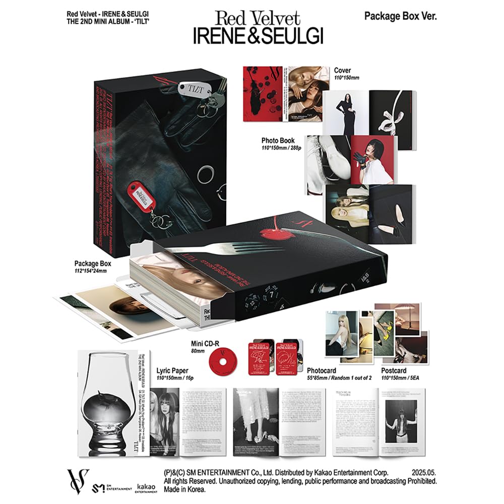 RED VEVET IRENE & SEULGI - [TILT] 2th mini album (PACKAGE ver.)