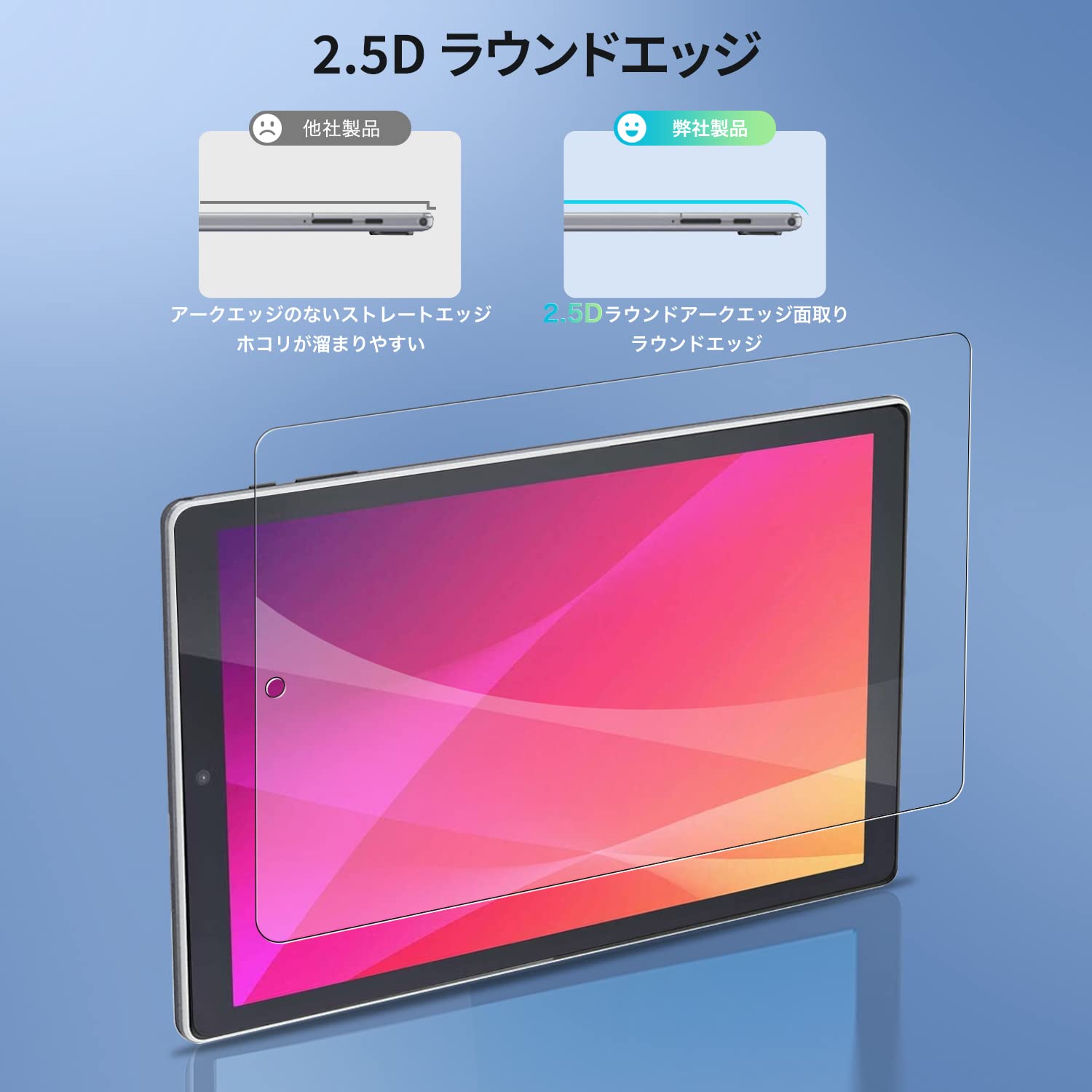 Tablet TE082M2N1-B フィルム LUCA ガラス 強化ガラス Amazon.co.jp: 【2枚セット】LUCA TE082M2N1-B 8インチ 用 フィルム
