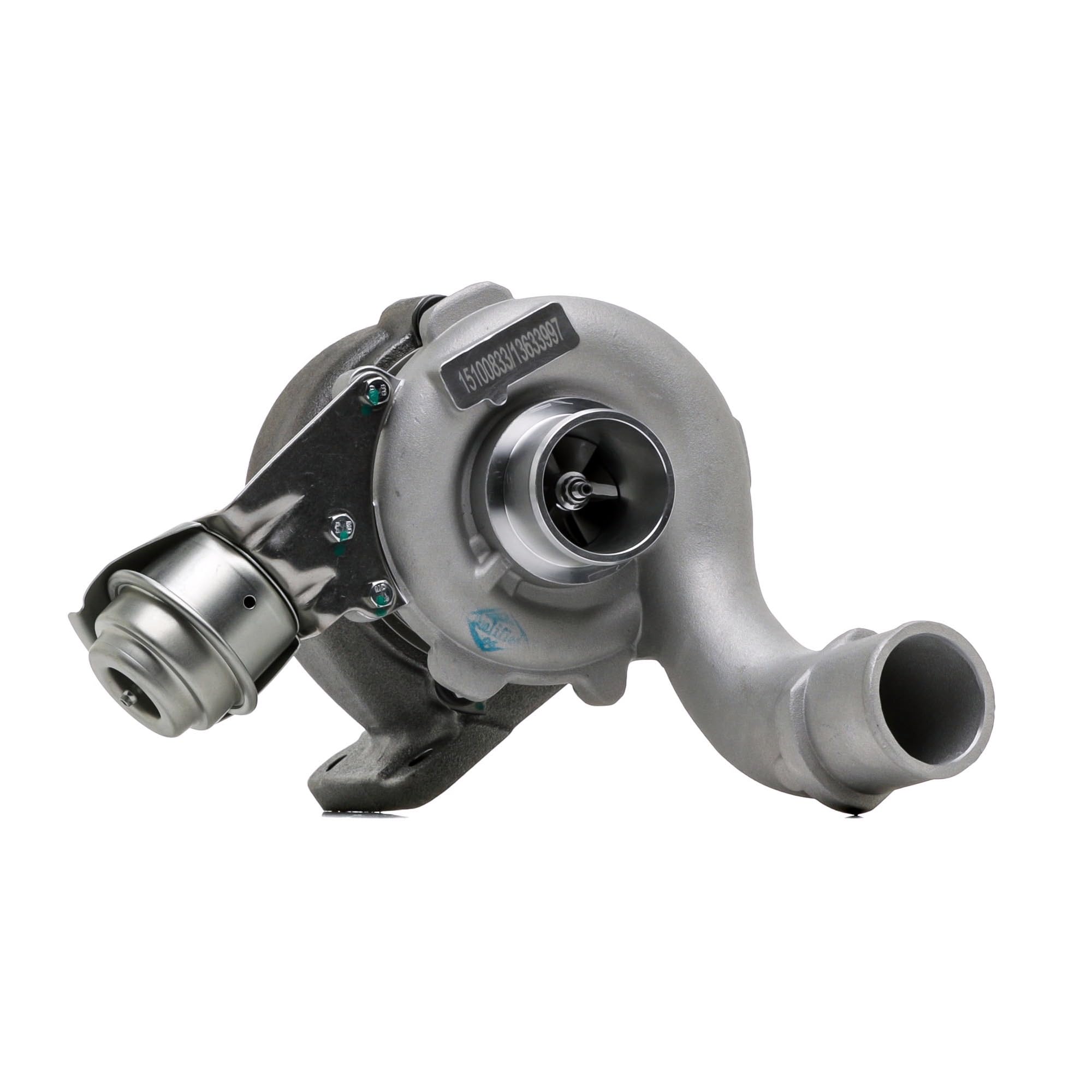 RIDEX Turbocompresseur Turbocompresseur à gaz d'échappement Compatible avec RENAULT Espace 4 JK, JK0/1 y compris Jeu de joints d’étanchéité avec matériel de montage/fixation