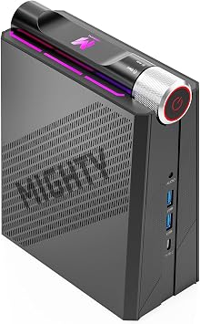 MegaPC Mini PC Gaming Desktop Intel i7-12700H | DDR4 NVMe SSD | 3-Mode Performance Switch, 4K Triple Display, WiFi 6, Bluetooth 5.2 by Phantom Series 1, TB, 16, GB