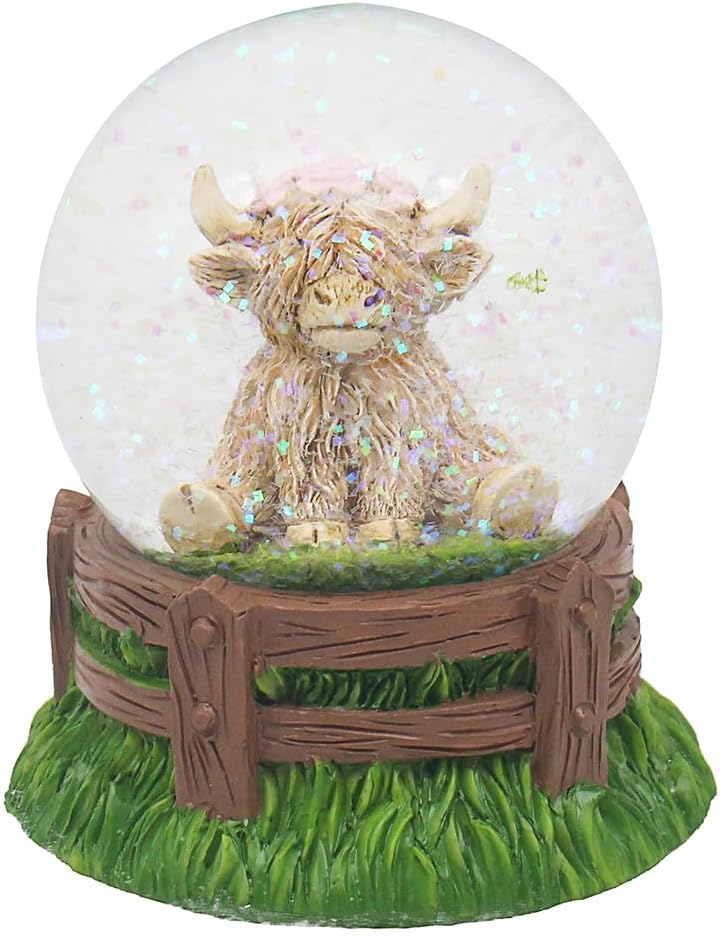 Kleine & Pavey Hughie Highland Cow Together beeldje voor thuis