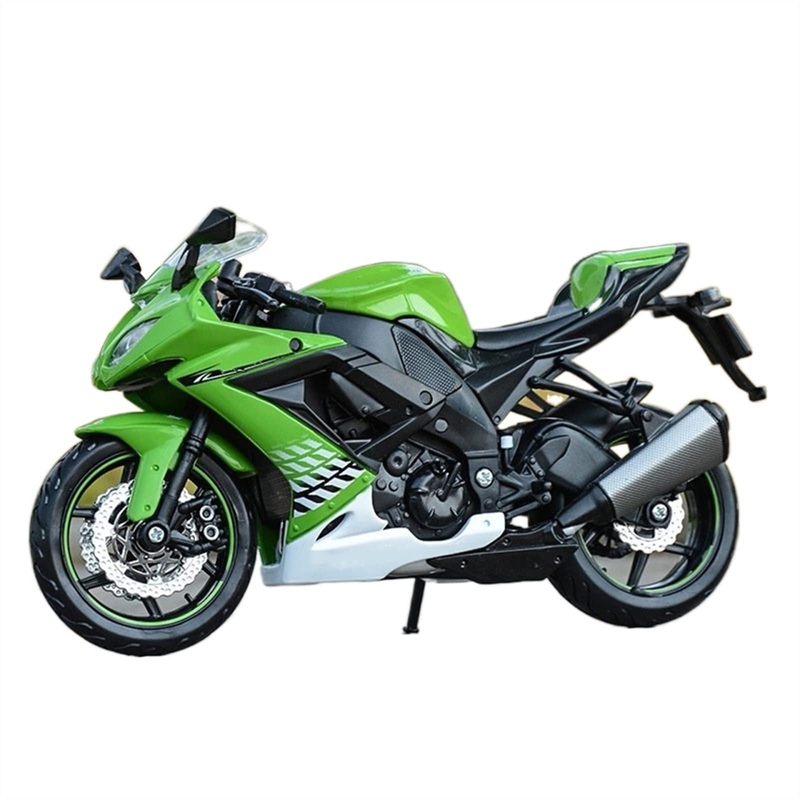 SEYXF Motorbike Toy Toys Motorcycle Collection 1/18 for Kawasaki Ninja ZX-10R Alloy Model Birthday Gift