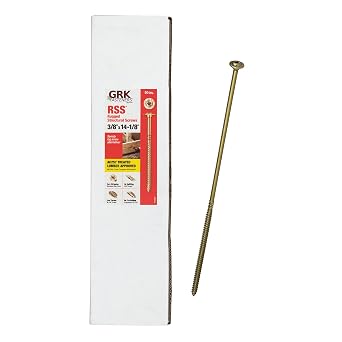 GRK 12307 3/8 x 14-1/8 RSSTM Rugged Structural Screws 50 Count