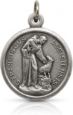 Saint Francis of Assisi Medal - The Patron Saints Medals -100% Made in Italy