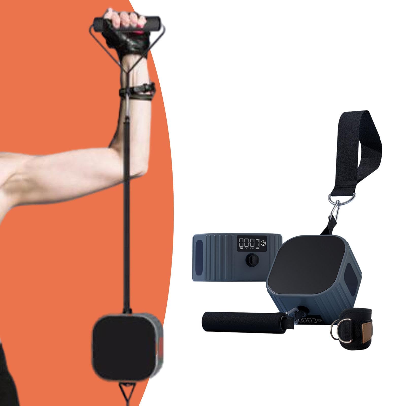 predolo Attrezzatura da Palestra per Il Fitness, Macchina per L'allenamento della Resistenza, Dispositivo Elettrico Portatile Intelligente per L'allen