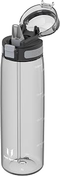 Super Sparrow 1L US Tritan Water Bottle with Straw BPA Free Leak Proof Water Bottle