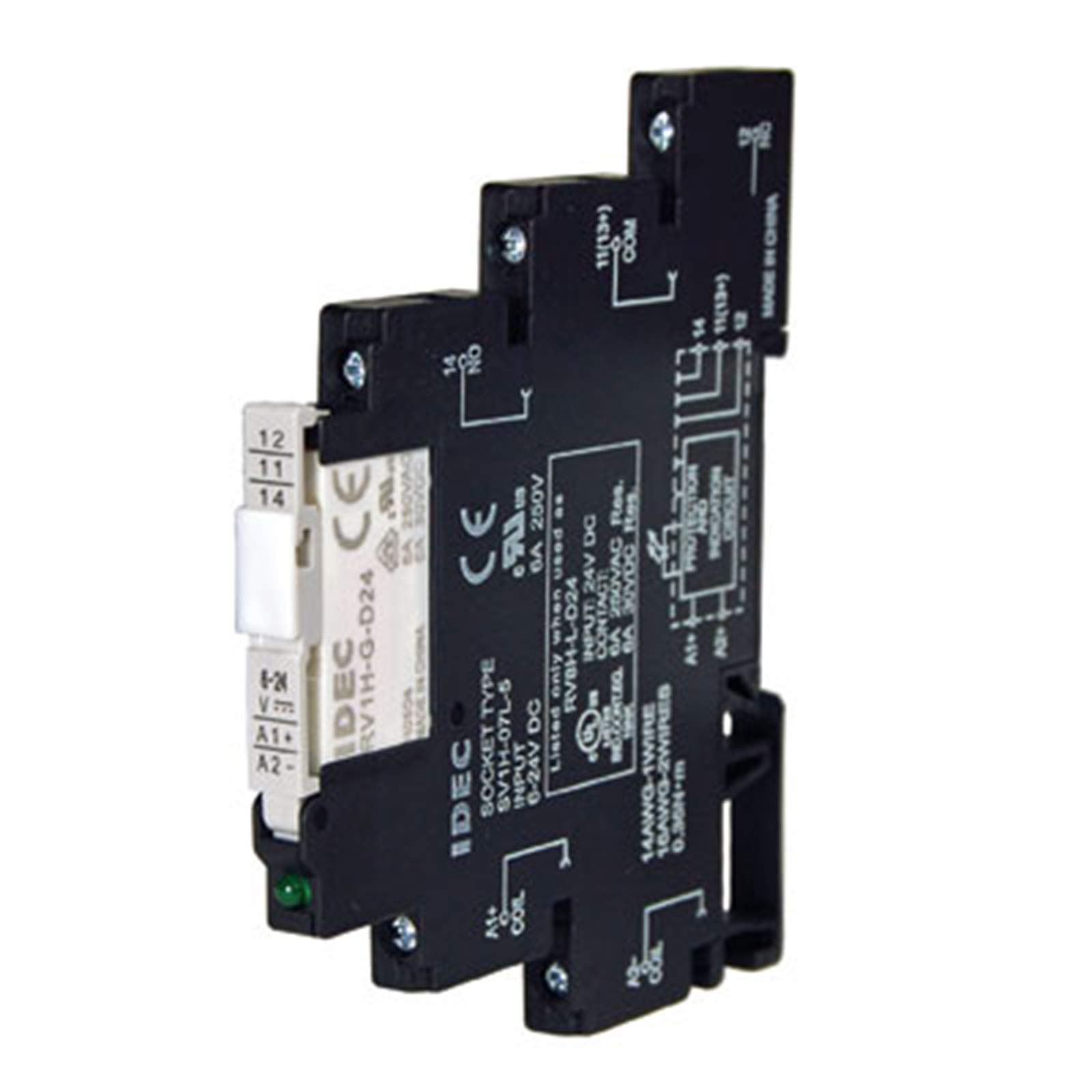 Carus Tool IDEC RV8H-L-D24 RV 6mm Assembled 24VDC New 1PCS