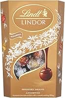 Bombom de Chocolate Suíço Lindt Lindor Sortido, 1 Caixa de 200g