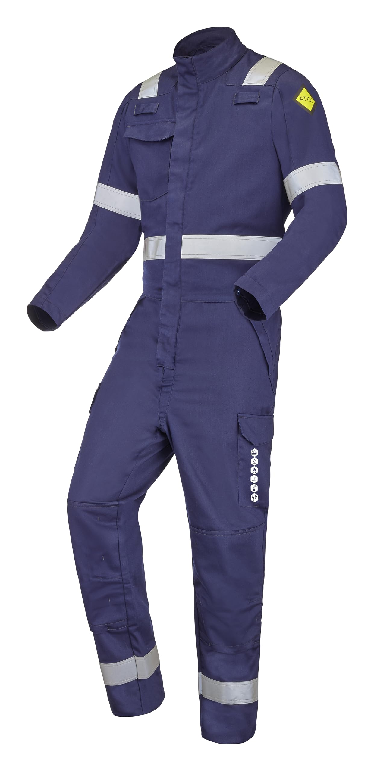 ATEX Reflect 320 XP Oudina Combinaison Bleu marine Taille XL